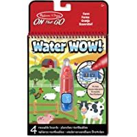 Los mejores  - Melissa &amp- Doug- Water Wow On The Farm Juego de Dibujo- Multicolor (19232)